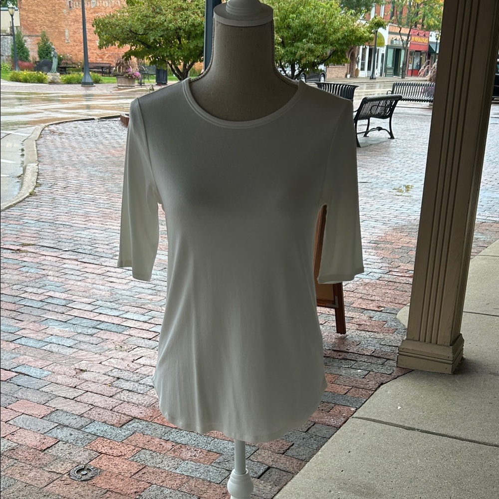 Cupio White Short Sleeve Tee